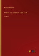 Cover-Bild zum Titel 'Lettres à m. Panizzi, 1850-1870' von 'Prosper Mérimée'