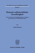 Cover-Bild zum Titel 'Elemente waffenrechtlicher Zuverlässigkeit' von 'Yannik Hofmann'