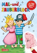 Cover-Bild zum Titel 'Mal- und Zauberblock: Malblock mit über 100 magischen Motiven' von ''