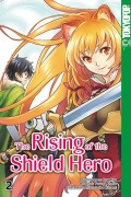 Cover-Bild zum Titel 'The Rising of the Shield Hero 02' von 'Yusagi Aneko'