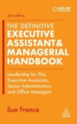 Cover-Bild zum Titel 'Definitive Executive Assistant & Managerial Handbook' von 'Sue France'