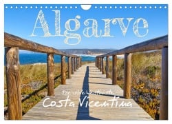 Cover-Bild zum Titel 'Algarve - Die wilde Westküste Costa Vicentina (Wandkalender 2025 DIN A4 quer), CALVENDO Monatskalender' von 'Jakob Otto'