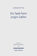 Cover-Bild zum Titel 'Die Taufe beim jungen Luther' von 'Werner Jetter'