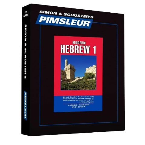 Pimsleur Hebrew Level 1 CD, 1: Learn to Speak and Understand Hebrew with Pimsleur Language Programs - Pimsleur