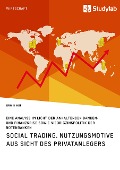 Cover-Bild zum Titel 'Social Trading. Nutzungsmotive aus Sicht des Privatanlegers' von 'Erwin Hof'
