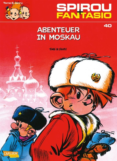 Spirou und Fantasio 40: Abenteuer in Moskau - Janry, Tome