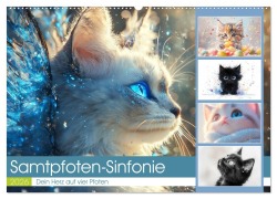 Samtpfoten-Sinfonie (Wandkalender 2026 DIN A2 quer), CALVENDO Monatskalender - Steffen Gierok-Latniak