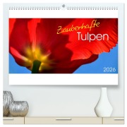 Zauberhafte Tulpen (hochwertiger Premium Wandkalender 2026 DIN A2 quer), Kunstdruck in Hochglanz - Gesine Trabant