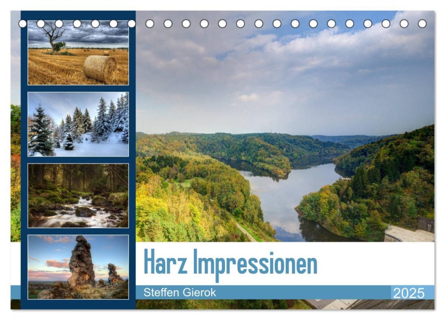 Harz Impressionen (Tischkalender 2025 DIN A5 quer), CALVENDO Monatskalender - Gierok, Steffen Magic Artist Design