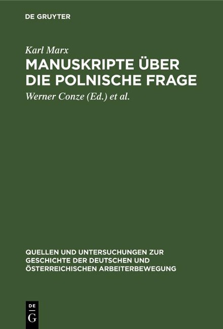 Manuskripte über die polnische Frage - Karl Marx