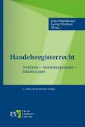 Cover-Bild zum Titel 'Handelsregisterrecht' von ''