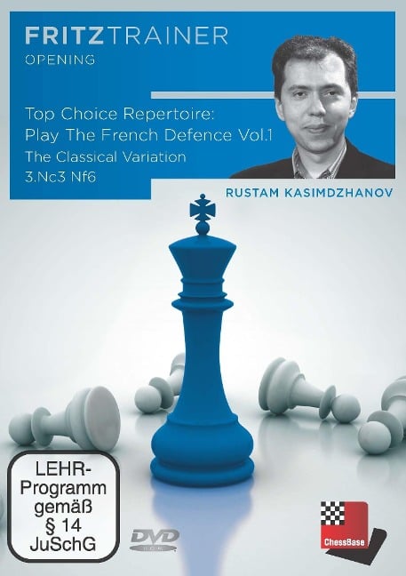 Top Choice Repertoire: Play The French Defence Vol.1 - Rustam Kasimdzhanov