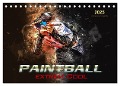 Paintball - extrem cool (Tischkalender 2025 DIN A5 quer), CALVENDO Monatskalender - Peter Roder