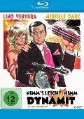 Cover-Bild zum Titel 'Nimms leicht - Nimm Dynamit' von 'Michel Audiard, Marcel Jullian, Georges Lautner, Jean Marsan, Bernard Gérard'
