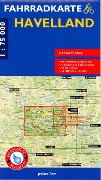 Cover-Bild zum Titel 'Fahrradkarte Havelland 1:75 000' von ''