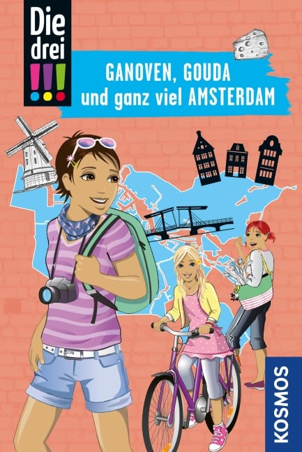 Die drei !!!, Ganoven, Gouda und ganz viel Amsterdam (drei Ausrufezeichen) - Jule Ambach