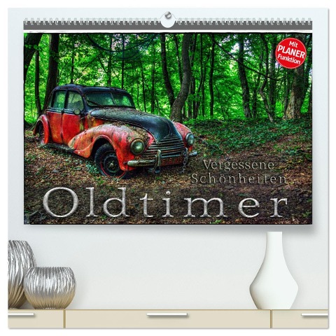 Oldtimer - Vergessene Schönheiten (hochwertiger Premium Wandkalender 2025 DIN A2 quer), Kunstdruck in Hochglanz - Heribert Adams