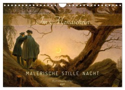 Cover-Bild zum Titel 'Im Mondschein. Malerische stille Nacht - Kunstkalender (Wandkalender 2027 DIN A4 quer), CALVENDO Monatskalender' von 'Timearts Kunstkalender'