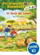 Cover-Bild zum Titel 'Das magische Baumhaus junior 11 - Im Reich der Löwen' von 'Mary Pope Osborne'