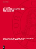 Cover-Bild zum Titel 'Zur Problematik der Felsbilder' von 'Friedrich Behn'