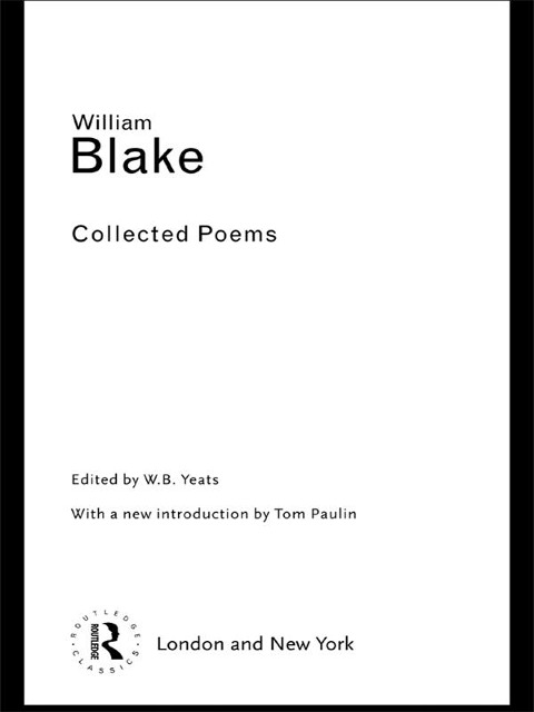 Collected Poems - William Blake