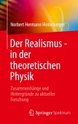 Cover-Bild zum Titel 'Der Realismus - in der theoretischen Physik' von 'Norbert Hermann Hinterberger'