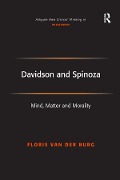 Cover-Bild zum Titel 'Davidson and Spinoza' von 'Floris Van Der Burg'