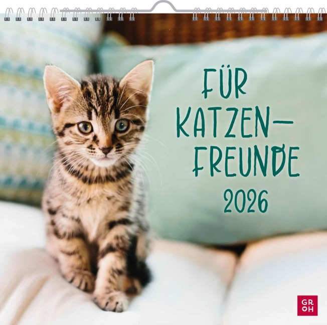 Wandkalender 2026: Für Katzenfreunde - 