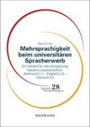 Cover-Bild zum Titel 'Mehrsprachigkeit beim universitären Spracherwerb' von 'Sara Corso'