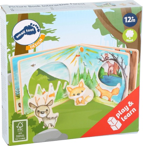 Bilderbuch Waldlandschaft, interaktiv - 