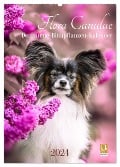 Flora Canidae - der Hunde-Blühpflanzen-Kalender (Wandkalender 2024 DIN A2 hoch), CALVENDO Monatskalender - Boegau-Fotos Boegau-Fotos