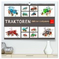 Traktoren Oldtimer Kraftpakete (hochwertiger Premium Wandkalender 2025 DIN A2 quer), Kunstdruck in Hochglanz - Peter Roder