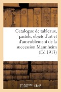 Cover-Bild zum Titel 'Catalogue de tableaux anciens et modernes, pastels du XVIIIe siècle, objets d'art' von 'Jules-Eugène Féral'