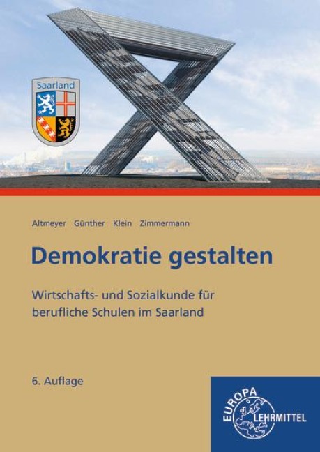 Demokratie gestalten - Saarland - Michael Altmeyer, Julia Günther, Wolfgang Klein, Alexander Krier, Tim Zimmermann