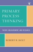 Cover-Bild zum Titel 'Primary Process Thinking' von 'Robert R. Holt'