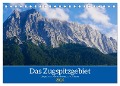 Das Zugspitzegebiet (Tischkalender 2024 DIN A5 quer), CALVENDO Monatskalender - Sandra Berdin