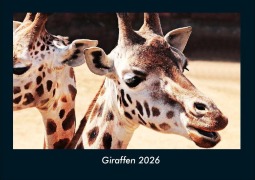 Cover-Bild zum Titel 'Giraffen 2026 Fotokalender DIN A4' von 'Tobias Becker'