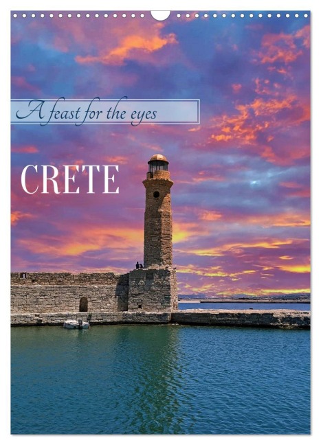 A feast for the eyes - Crete (Wall Calendar 2026 DIN A3 portrait), CALVENDO 12 Month Wall Calendar - Claudia Kleemann