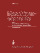 Cover-Bild zum Titel 'Maschinenelemente' von 'Gustav Niemann, Hans Winter, Bernd-Robert Höhn'