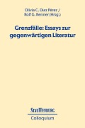Cover-Bild zum Titel 'Grenzfälle: Essays zur gegenwärtigen Literatur' von ''