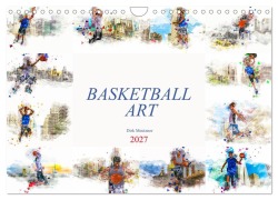 Cover-Bild zum Titel 'Basketball Art (Wandkalender 2027 DIN A4 quer), CALVENDO Monatskalender' von 'Dirk Meutzner'