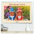 Mein Lustiger Garten, lach mal wieder (hochwertiger Premium Wandkalender 2024 DIN A2 quer), Kunstdruck in Hochglanz - Konstanze Junghanns