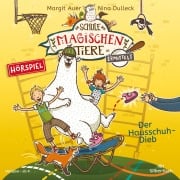Cover-Bild zum Titel 'Die Schule der magischen Tiere ermittelt - Hörspiele 2: Der Hausschuh-Dieb' von 'Margit Auer, Matthias Kloppe'