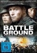 Cover-Bild zum Titel 'Battleground - Helden im Feuersturm' von 'Johan Earl, Adrian Powers, Travis Spiteri, Jason Fernandez'