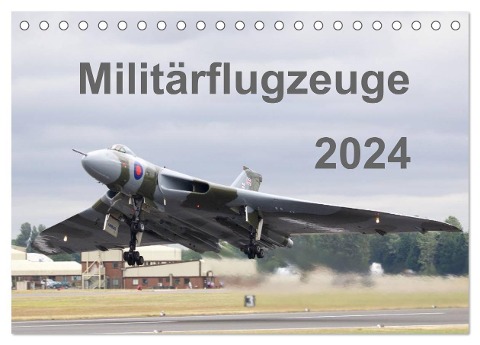 Militärflugzeuge 2024 (Tischkalender 2024 DIN A5 quer), CALVENDO Monatskalender - MUC-Spotter MUC-Spotter