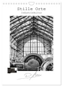 Cover-Bild zum Titel 'Stille Orte - Industriekultur (Wandkalender 2026 DIN A4 hoch), CALVENDO Monatskalender' von 'Patricia Ahrens'