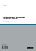 Cover-Bild zum Titel 'Die Verfassung der USA als Grundstein der amerikanischen Demokratie' von ''