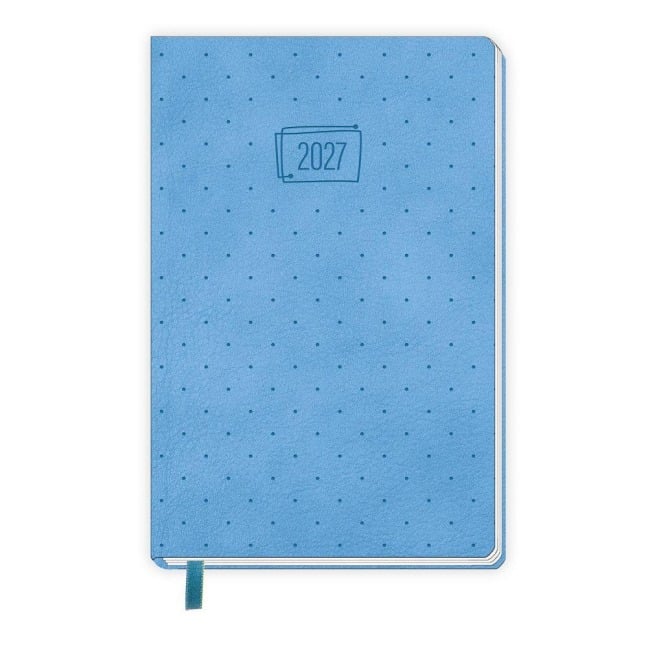 TRÖTSCH - Taschenkalender A7 Soft Touch Punkte 2027 - 