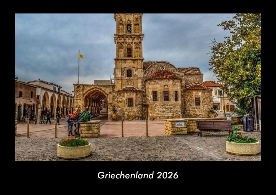 Griechenland 2026 Fotokalender DIN A3 - Tobias Becker