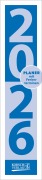 Cover-Bild zum Titel 'Streifenplaner Compact Blau 2026' von ''